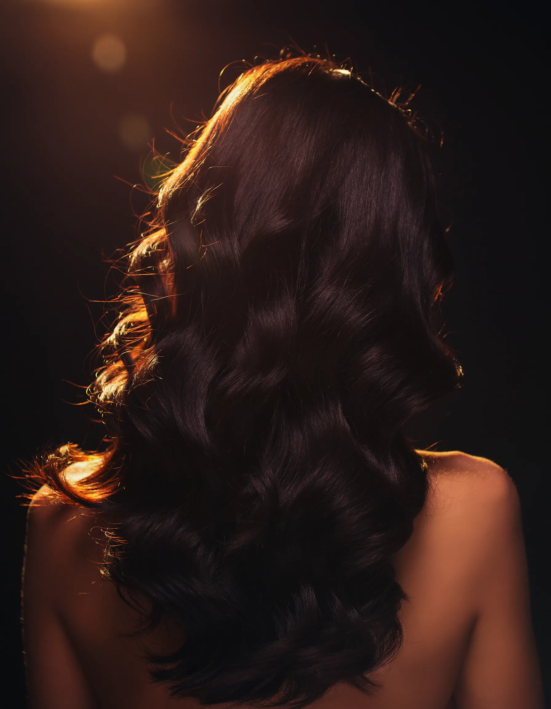 La Sirena — long hair with hand-painted dimension